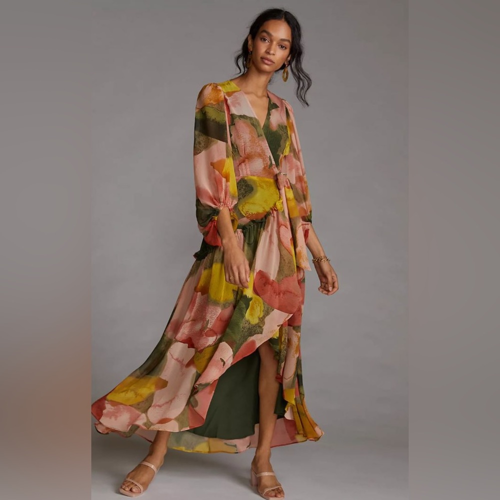 Hutch Multicolor Floral Maxi Dress